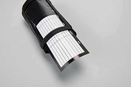 Wristband Playbook for Sports - Adult Size, Black