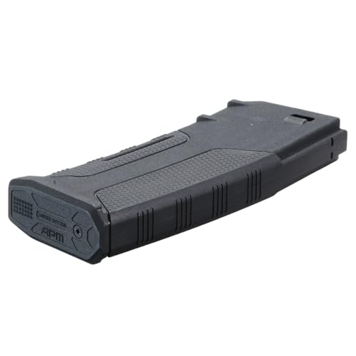M4 Airsoft Magazine 140RD Mid Cap - 5 Pack - Black