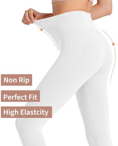 Ultra Soft Women's Ballet Tights - Footed Dance Tight, Large-X-Large White