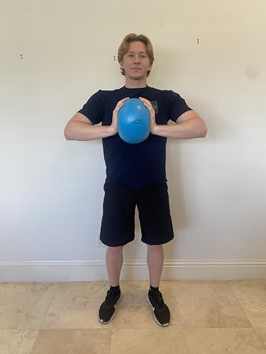 Mini Exercise Ball 23cm (9" Diameter) for Core Strengthening