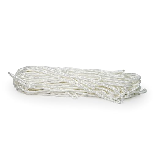 100ft Lacrosse Goal Net Lacing Cord - White
