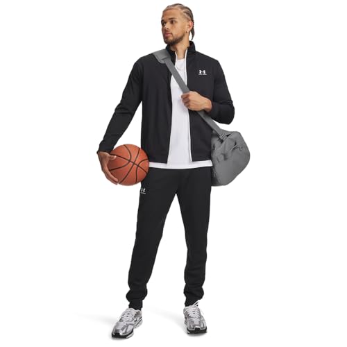 Men's Sportstyle Tricot Jogger - Large / Black & White