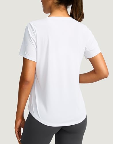 Workout Tops for Women UPF 50+ Sun Protection Dry Fit Athletic Gym