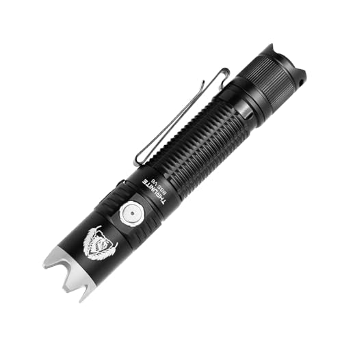 ThruNite BSS V6 Black CW Tactical LED Flashlight 2000 Lumens USB-C Rechargeable