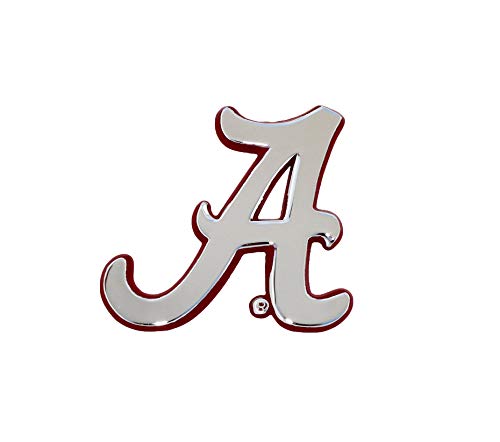 University of Alabama Crimson Tide Metal Auto Emblem - 3"x3"