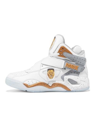Ewing Rogue Patrick Athletics Sneakers - White/Gold Variation 5