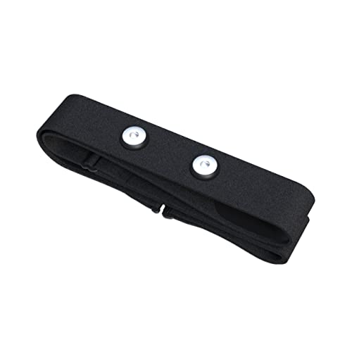 Heart Rate Monitor Replacement Chest Strap - Black
