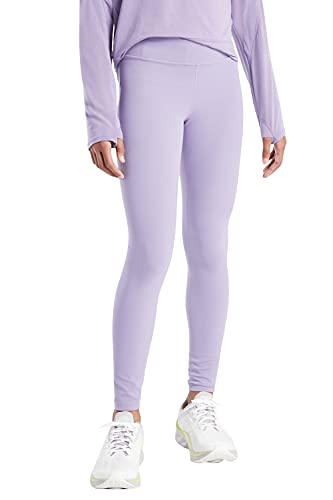 Girls High Rise Active Leggings for Gym & Yoga - 9-10 Years / Purple