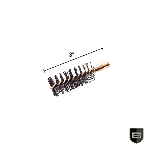 Nylon Bore Brush for Gun Cleaning - 12 Gauge / Black