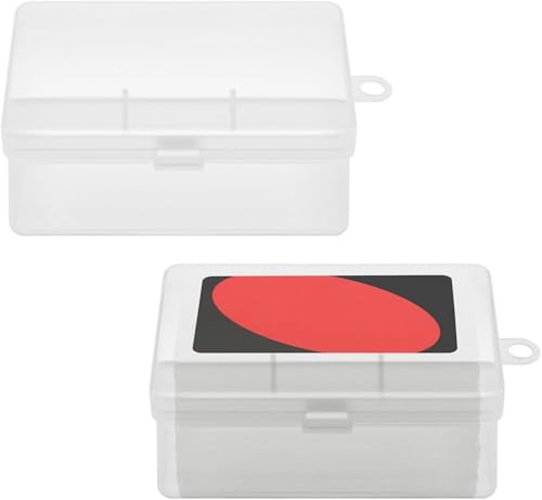 Card Case Holder for Classic UNO & Poker Cards - 2pcs