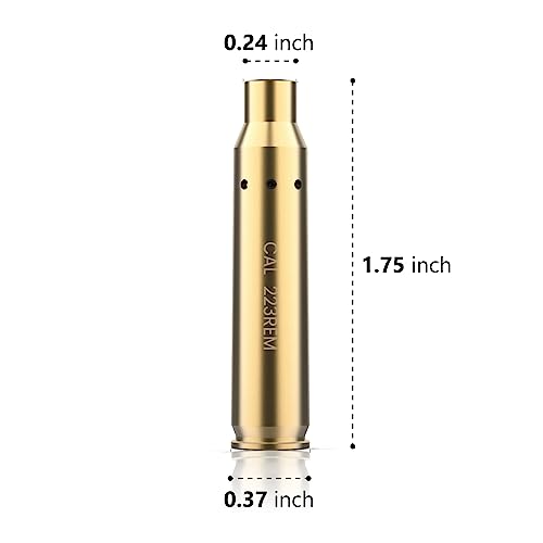 Red Laser Bore Sighter for .223 5.56mm - High Accuracy & Compact