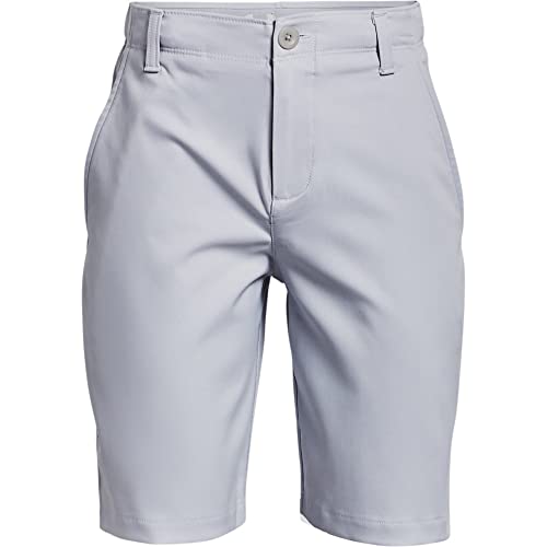 Under Armour Boys' Matchplay Shorts Large Mod Gray Halo Gray Kids Athletic Sportswear