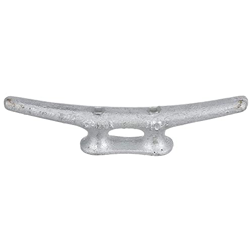 6-Inch Galvanized Cast Iron Dock Cleat for Docks & Seawalls