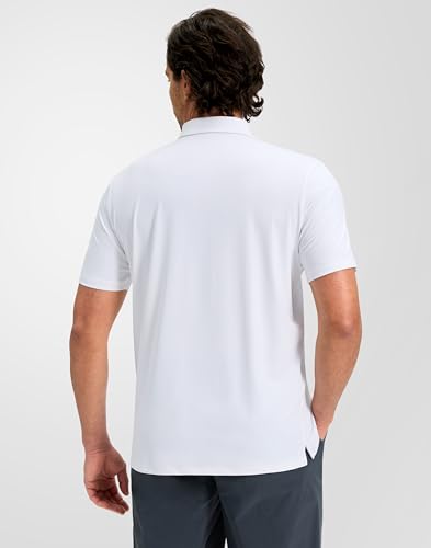 Men's Short Sleeve Golf Polo Shirt - Moisture Wicking Athletic Wear