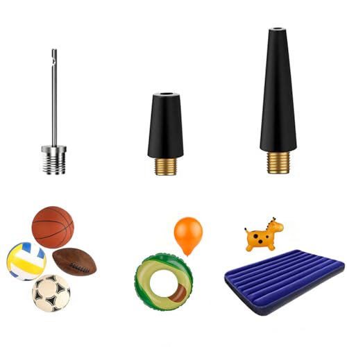 Bicycle Valve Adapter Set with Presta & Schrader Valves - 19 Pieces