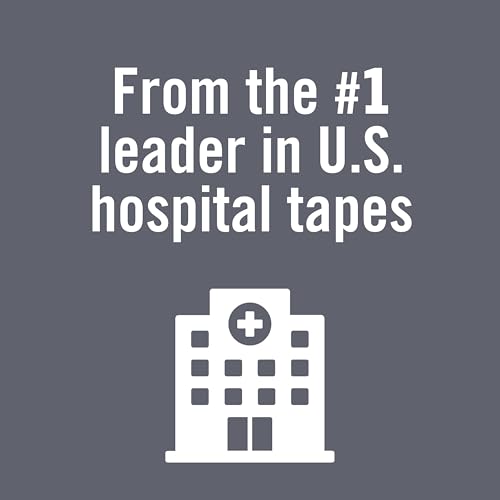 Gentle Paper Tape Dispenser - 1 in x 10 Yds, Hypoallergenic Medical Tape