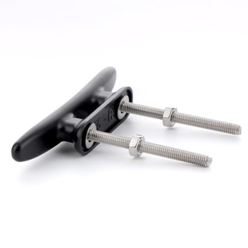 3" Nylon Boat Cleats - 4 Pack with Stainless Steel Screws
