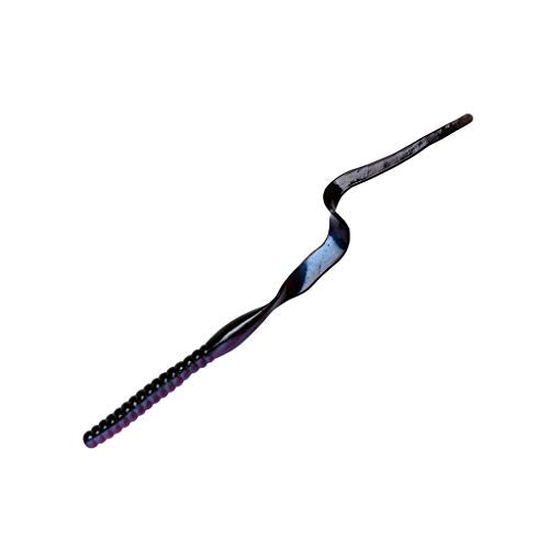 Ribbontail Worm Curly-Tail Swim-Bait Fishing Lure - 7.5" Tequila Sunrise