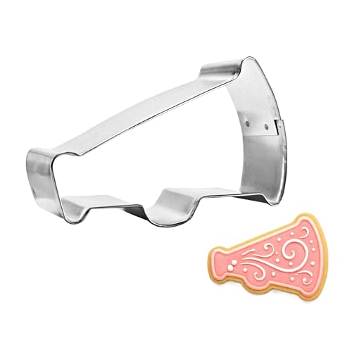 3.5 Inch Megaphone Cookie Cutter - Food Grade Steel
