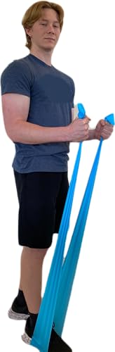 Non-Latex Resistance Bands Set - 3 Pack for Exercise & Rehab
