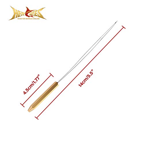 Fly Tying Tool - Wire Threader with Bobbin Holder & Knot Finisher