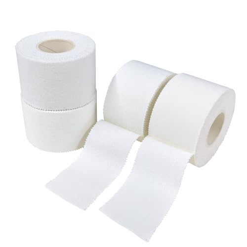 Athletic Tape - White Sports Tape, 1.5in x 33ft - 2 Rolls