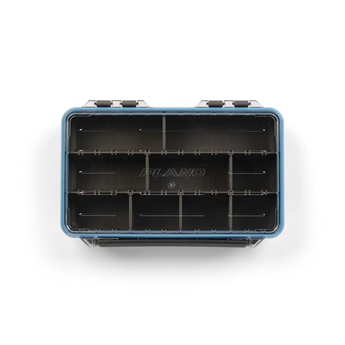 Plano Waterproof StowAway 3600 Tackle Box 4-Pack IPX7 Rustricor Lid Organizer