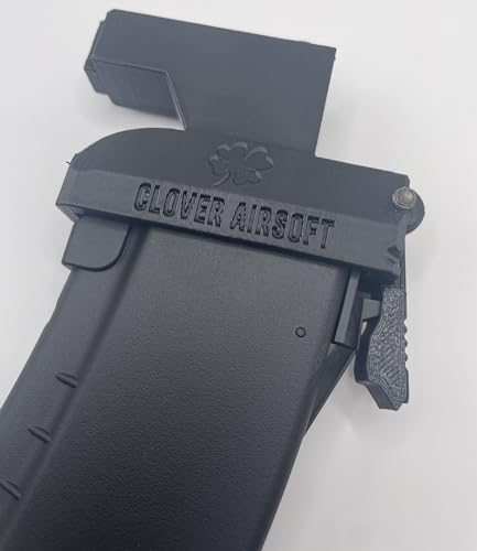 Airsoft Magazine Adapter for Odin M12 & Sidewinders - Black AK AEG