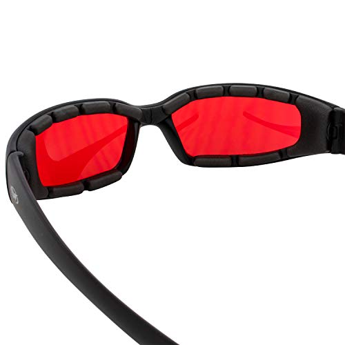 Global Vision Unisex Safety Glasses Black Adult ANSI Z87.1+ Protection