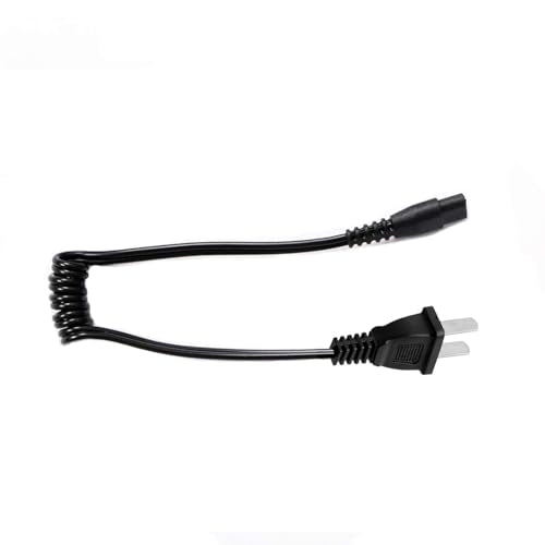 Universal Stun Gun Charging Cord, 2-Hole Replacement Cable - 12 Inches