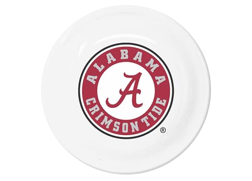 Alabama Crimson Tide Dog Frisbee - Officially Licensed NCAA Pet Toy