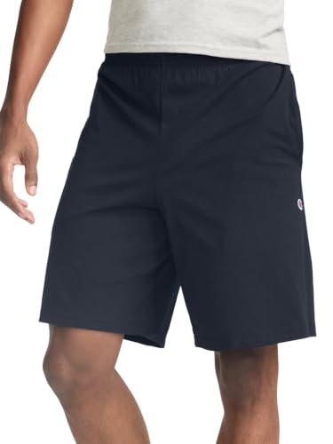 Men's Lightweight Cotton Lounge Shorts, 9 Inch Inseam