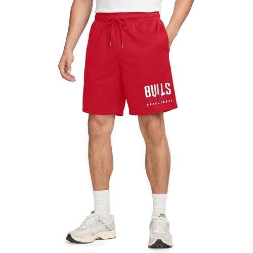 Chicago Bulls NBA Men's Soft Mesh Basketball Shorts Large Team Color