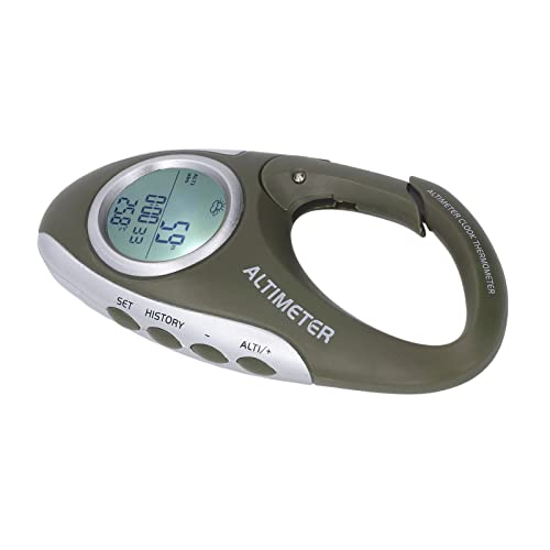 Digital Altimeter Barometer with Backlight Display - Outdoor Tool