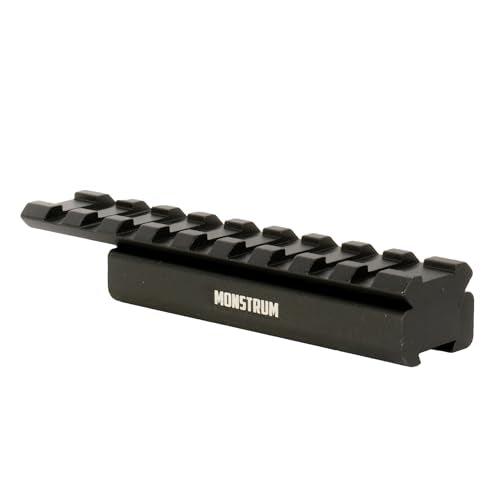 Dovetail to Picatinny Mount - 9 Slot Attachment
