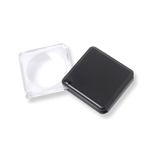 3x Flip-Open Pocket Magnifier with Protective Case - Single Pack