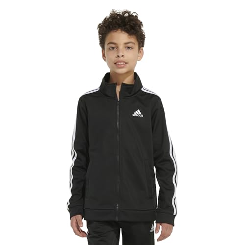 Boys Iconic Tricot Jacket - Black, X-Large