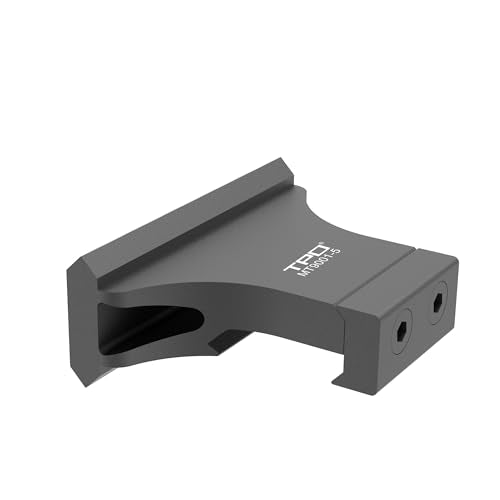 90 Degree Picatinny Rail Mount Offset Mount - Black 5 Slot