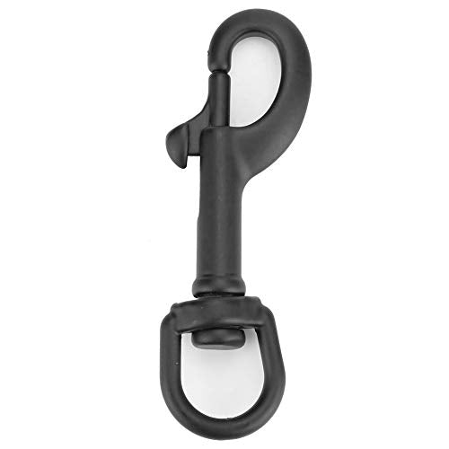 VBESTLIFE Stainless Steel Dive Clips with Swivel Eye Snap Hook 75mm for Underwater Use