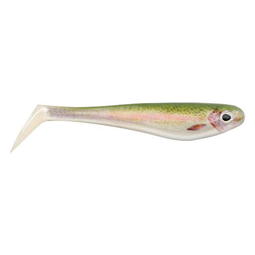 Hollow Belly Fishing Soft Bait - HD Rainbow Trout, 4in