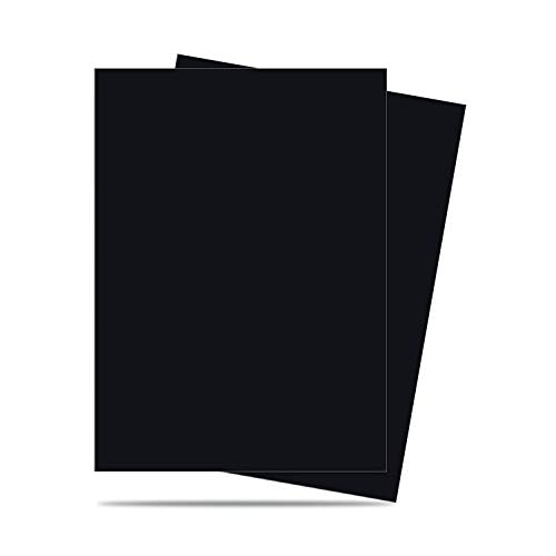 Standard Size Deck Protector Sleeves - 50 Count, Black