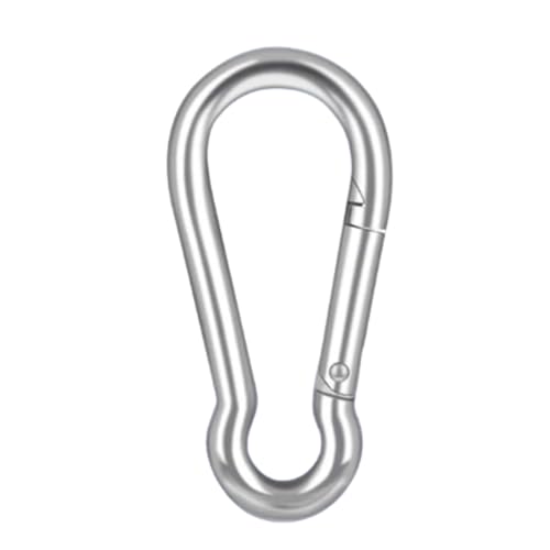 316 Stainless Steel Snap Hook Carabiner - 12x140mm