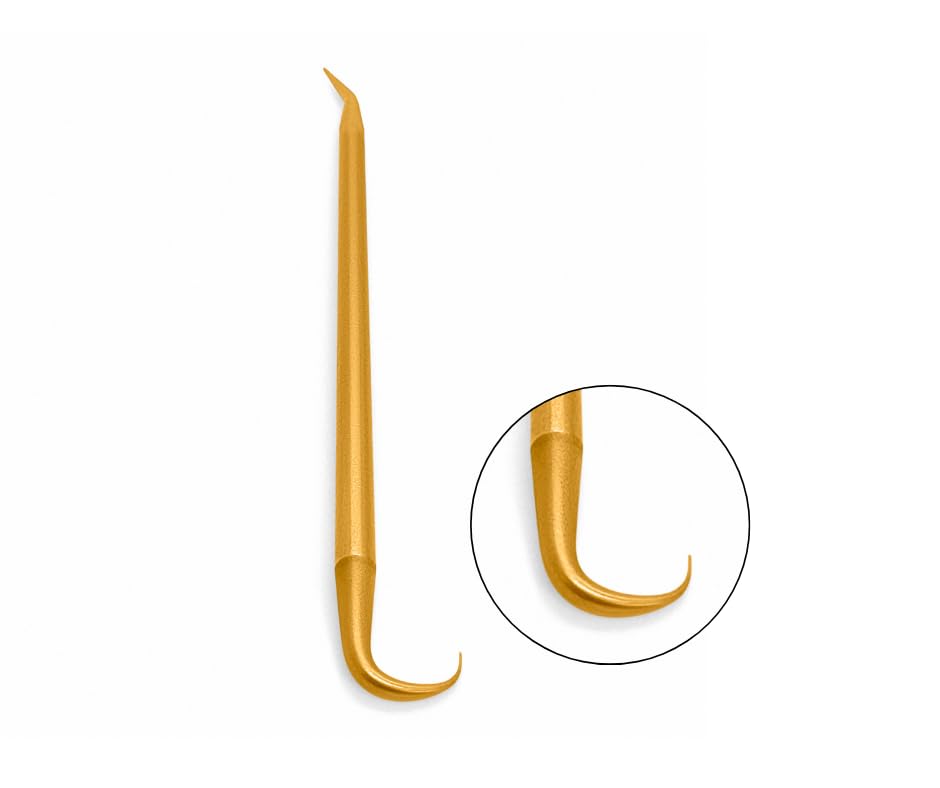 Rosemont Scuba Premium Brass Pick Kit – 2 Picks with 4 Tip Styles | O-Ring and Seal Removal Tools for Scuba Diving, Automotive, and DIY Maintenance | Durable, Scratch-Free Design