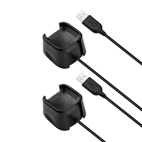 2-Pack Charging Dock for Fitbit Versa/Lite/SE - Charger Stand