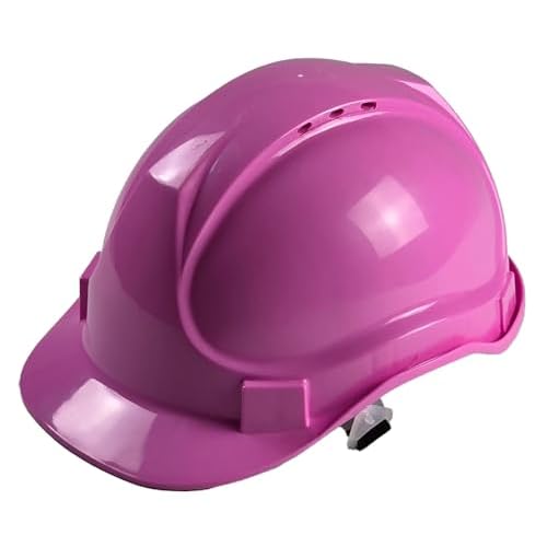 Child Hard Hat Construction Helmet - Adjustable for Ages 3-7, Toddler. Realistic Look, Replica of Grownup Gear. Construction Worker Powder Pink Hat for Children Boys & Girls