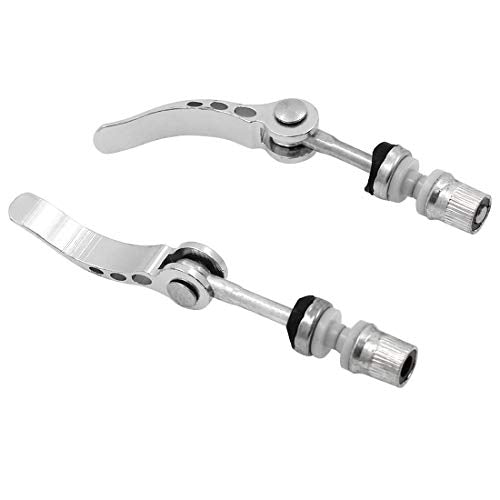 Aluminum Alloy Bicycle Seat Post Clamp Set - 5PCS, Quick Release