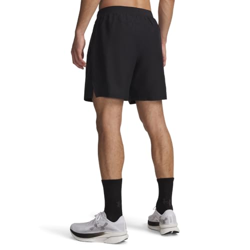 Under Armour Launch Stretch Woven 7'' Shorts X-Large Black Reflective