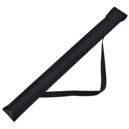 Billiard Cue Stick Carrying Case - 32 Inch Black Fabric Bag