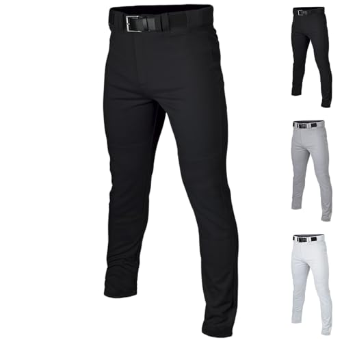 Easton Rival+ Baseball Pants Adult Medium Black Semi-Relaxed Fit Multiple Colors