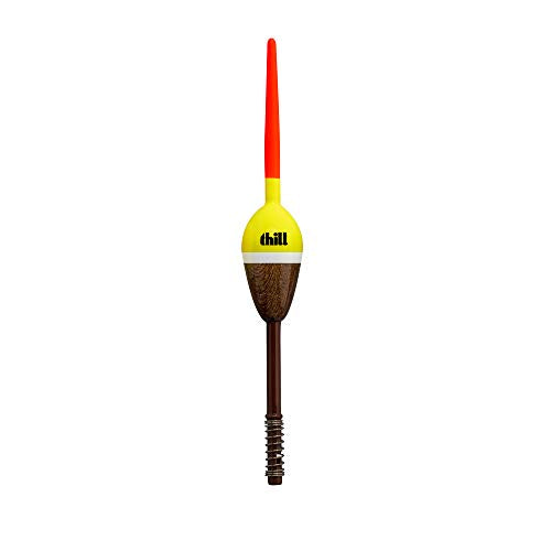 Classic Float Fishing Bobber - Buoyant Balsa Wood Body, 2-Pack, Oval 3/4" & 5-1/2"